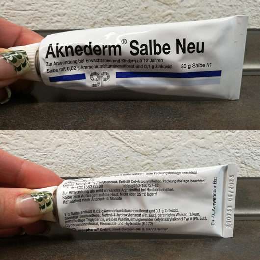 Aknederm Salbe Neu