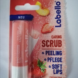 Produktbild zu Labello Caring Scrub Erdbeere Pfirsich