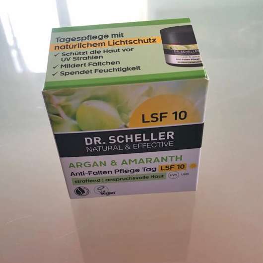 Dr. Scheller Argan & Amaranth Anti-Falten Pflege Tag LSF 10